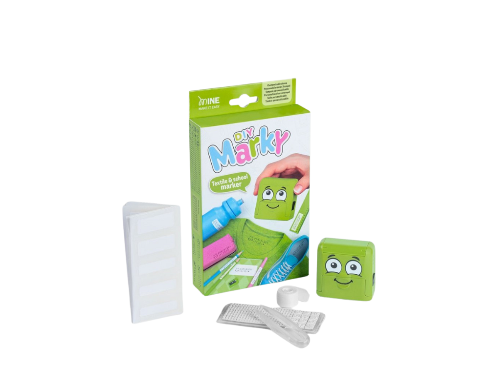 Colop Arts & Crafts Σφραγίδα DIY Marky για όλες τις Επιφάνειες με Ελληνικό Αλφάβητο, Πράσινο, 1τμχ