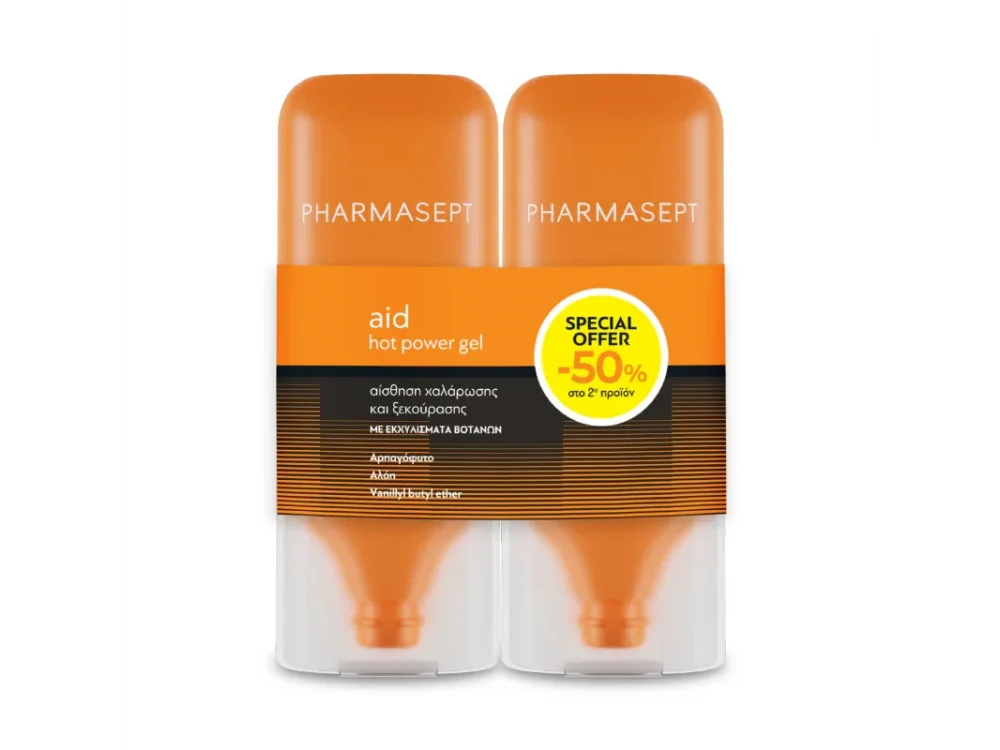 Pharmasept Promo Thermo Power, Θερμαντικό Gel το 2ο προϊόν -50%, 100ml