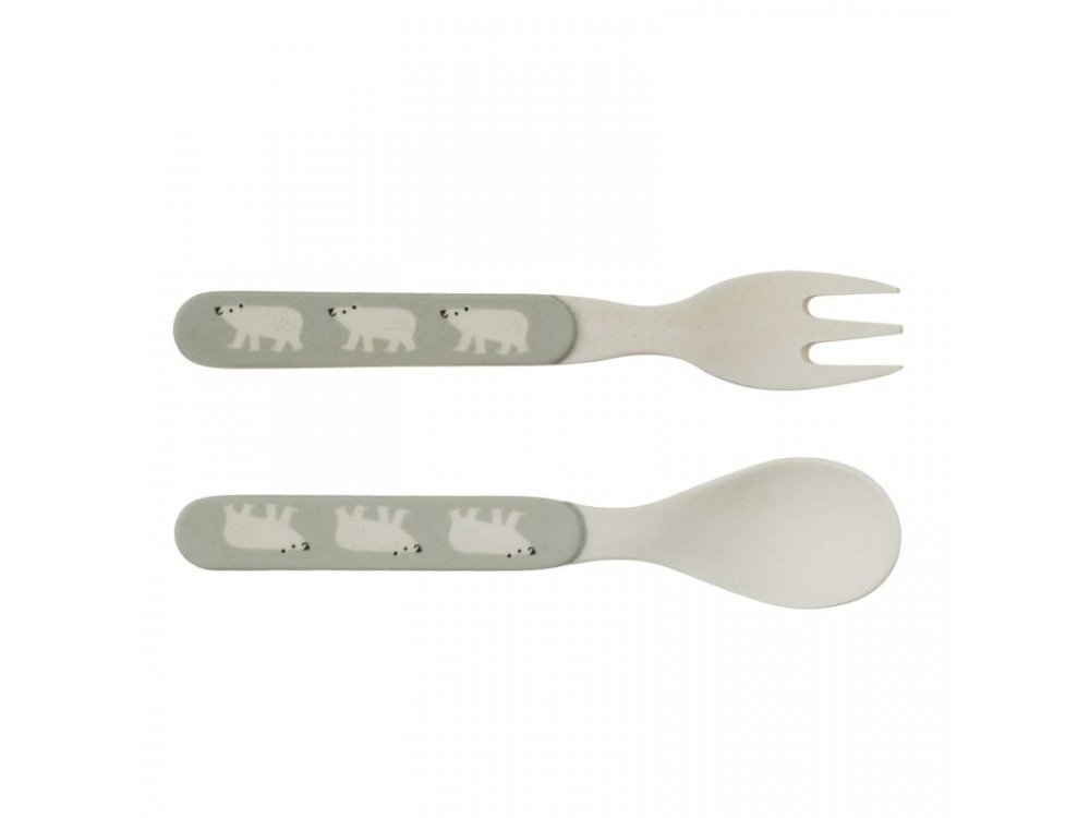 Fresk Μπαμπού Σετ φαγητού Πολική Αρκούδα