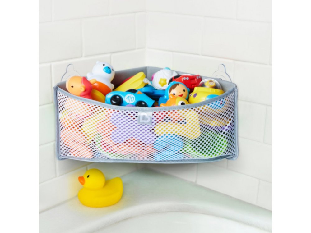 Munchkin High’n Dry Corner Bath Organiser Θήκη Οργάνωσης Παιχνιδιών για το Μπάνιο, 1τμχ