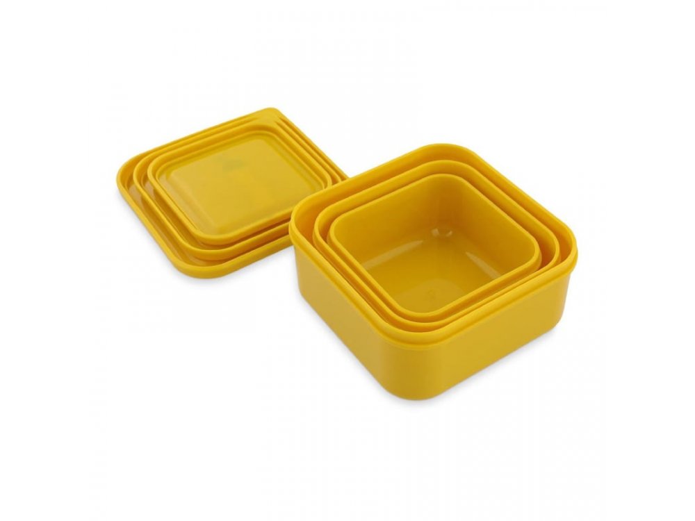 Trixie Nesting Snack Boxes Mrs. Lion, Σετ 3 Παιδικά Ταπεράκια, 3τμχ