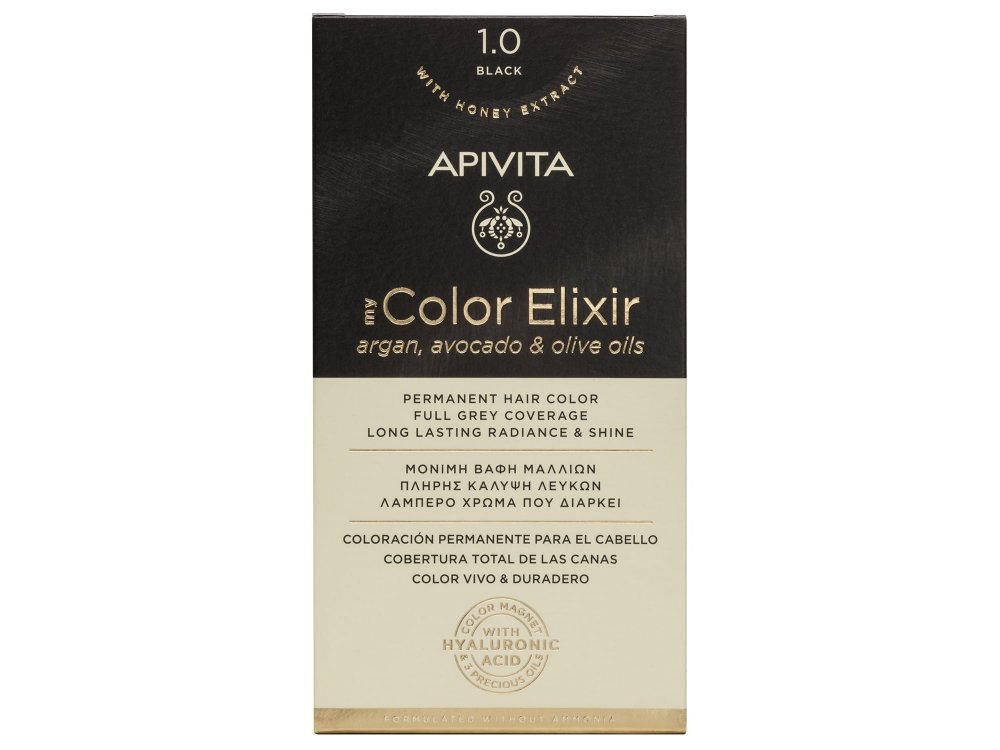 Apivita My Color Elixir N1.0 Φυσικό Μαύρο 50 & 75ml