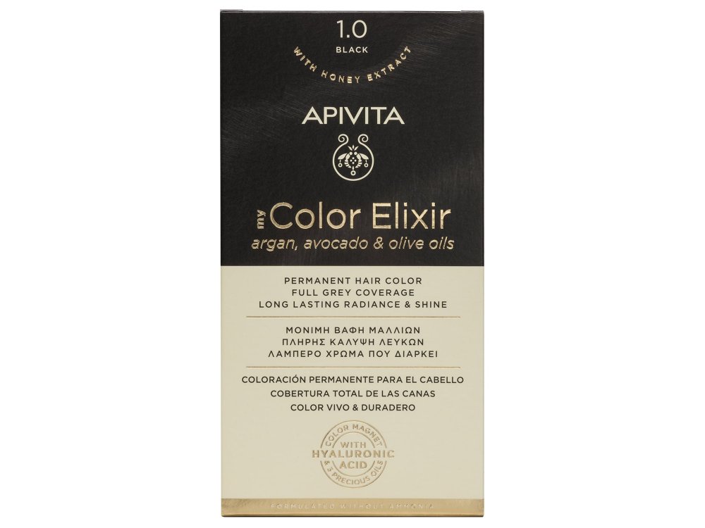 Apivita My Color Elixir N1.0 Φυσικό Μαύρο 50 & 75ml