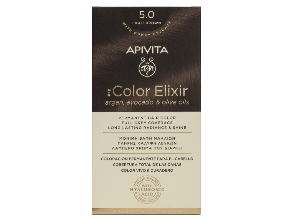 Apivita My Color Elixir N5.0 Καστανό Ανοιχτό 50 & 75ml
