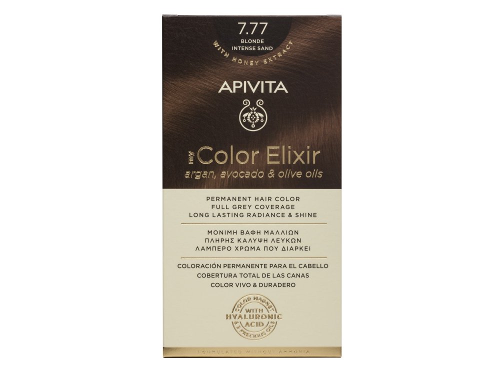 Apivita My Color Elixir N7.77 Ξανθό Έντονο Μπέζ 50 & 75ml