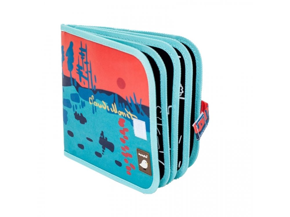 Jaq Jaq Bird Πίνακες Monet Βιβλίο ζωγραφικής με Kιμωλίες