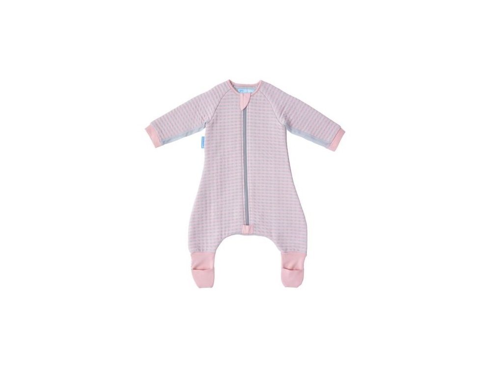 Grobag Romper Pink Stripes, Υπνόσακος Χειμωνιάτικος 12-24m, 2.5 tog