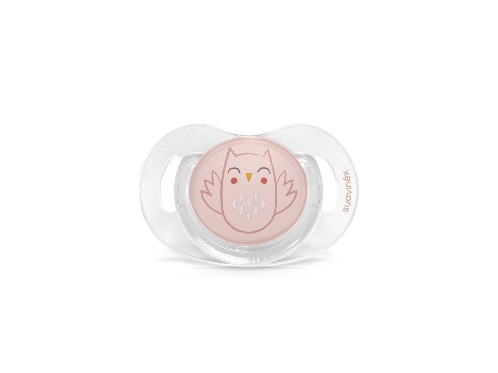 Suavinex Premium Bonhomia Pink Σετ Δώρου για Μωρά 0-6m με Πιπίλα 0-6m & Κλιπ Πιπίλας & Θήκη & Πανάκι Ώμου Μουσελίνα Ροζ, 4τμχ