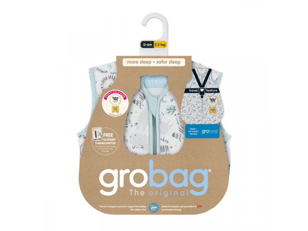 GroBag Jungle Boogle, Υπνόσακος Χειμωνιάτικος 0-6m, 2.5 tog