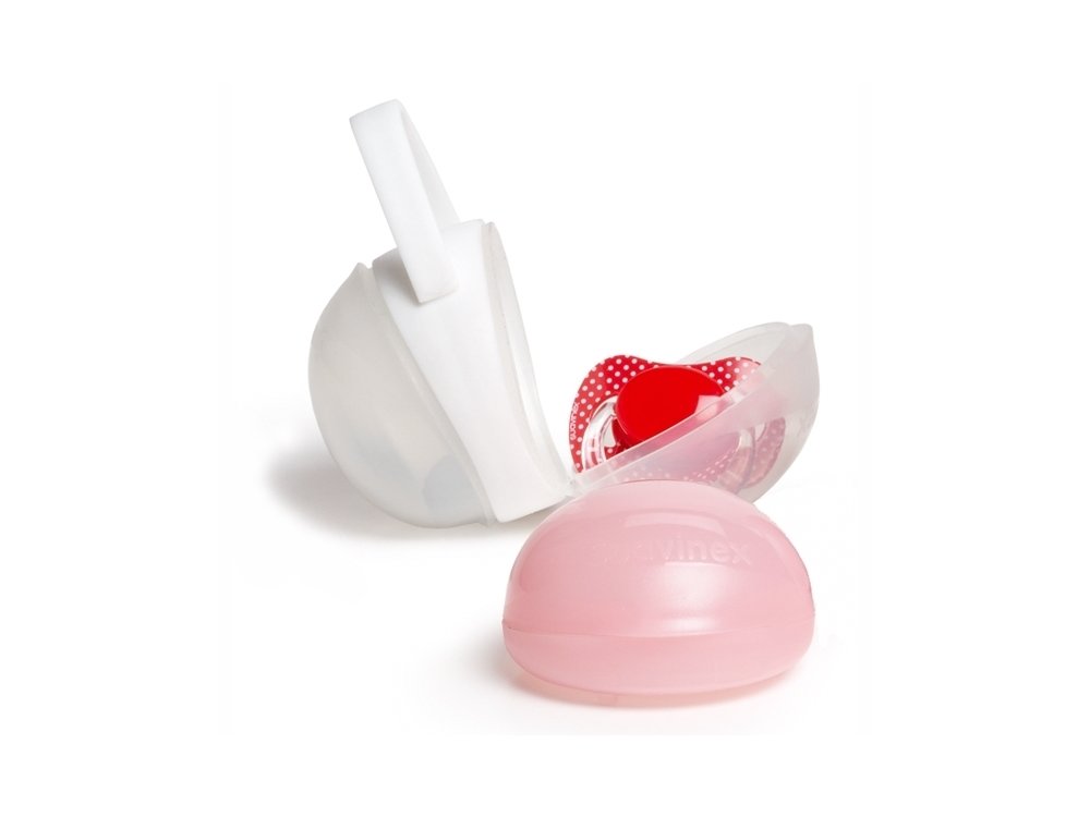 Suavinex Θήκη Πιπίλας, Hygge Pink, 2 τεμαχίων