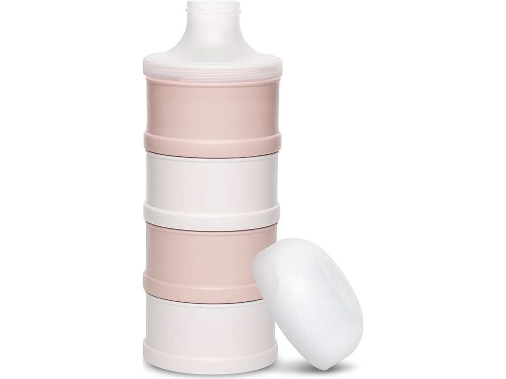 Suavinex Δοσομετρητής Σκόνης Γάλακτος, Θήκη 4 Δόσεων, Ροζ