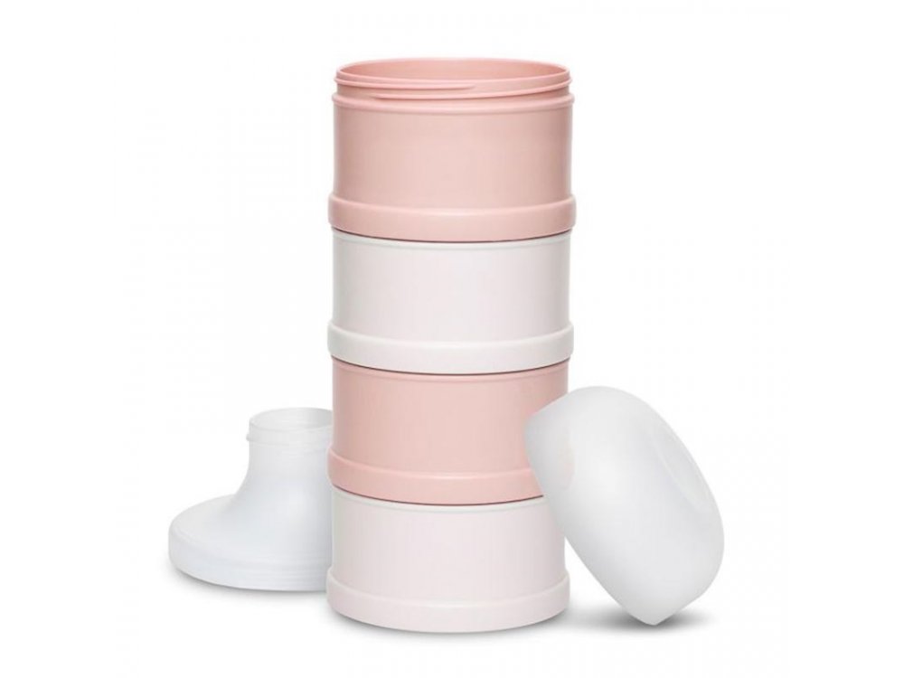 Suavinex Δοσομετρητής Σκόνης Γάλακτος, Θήκη 4 Δόσεων, Ροζ