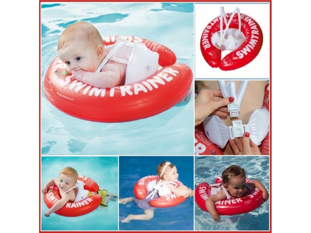 SwimTrainer Red, Σωσίβιο Κόκκινο, (0-4 ετών), 1τμχ