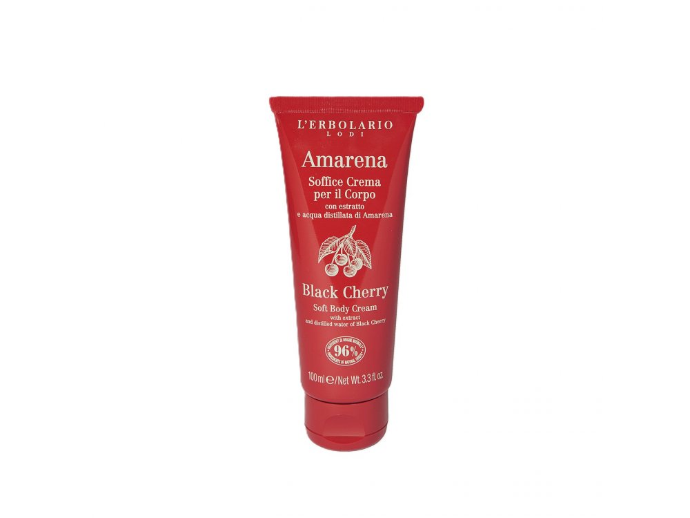 L'erbolario Amarena Body Cream, Κρέμα Σώματος Black Cherry, 100ml