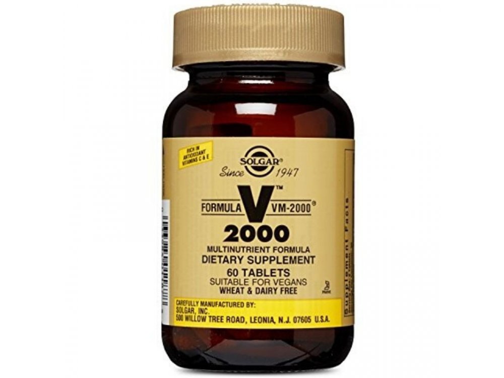 Solgar Formula VM 2000, 60tabs