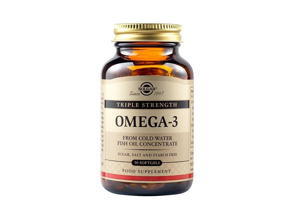 Solgar Omega 3 Triple Strength, 50softgels