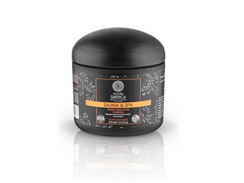 Natura Siberica SAUNA & SPA Thermo Body Mask, Ζεστή Μάσκα Σώματος για Αδυνάτισμα, 370ml