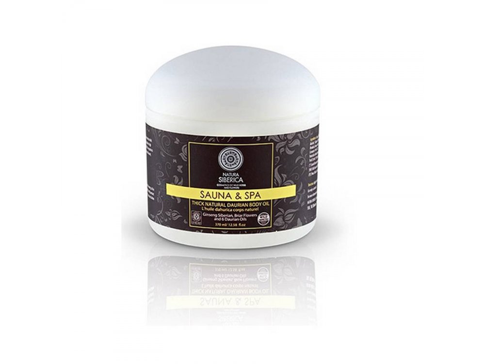 Natura Siberica SAUNA & SPA Thick Daurian Body Butter, Παχύρευστο Βούτυρο Σώματος, 370ml
