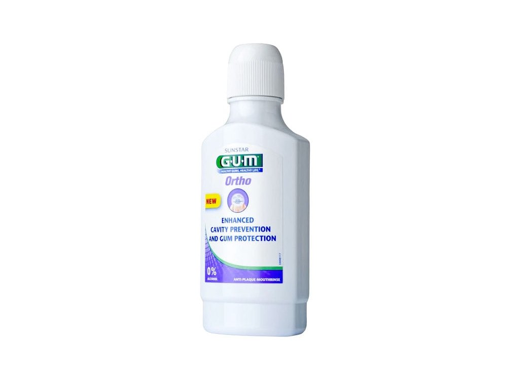 Gum Ortho Mouthrinse Ορθοδοντικό Στοματικό Διάλυμα, 300ml
