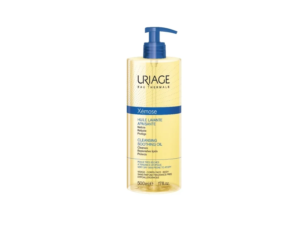 Uriage Xémose Cleansing Soothing Oil, Καθαριστικό Καταπραϋντικό Λάδι Προσώπου & Σώματος 500ml