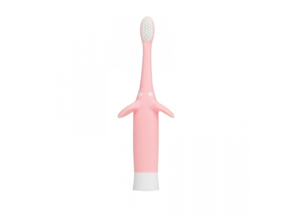 Dr. Brown's Infant to Toddler Toothbrush HG 013, Βρεφική Οδοντόβουρτσα 0-3 ετών, Ροζ Χρώμα, 1τμχ