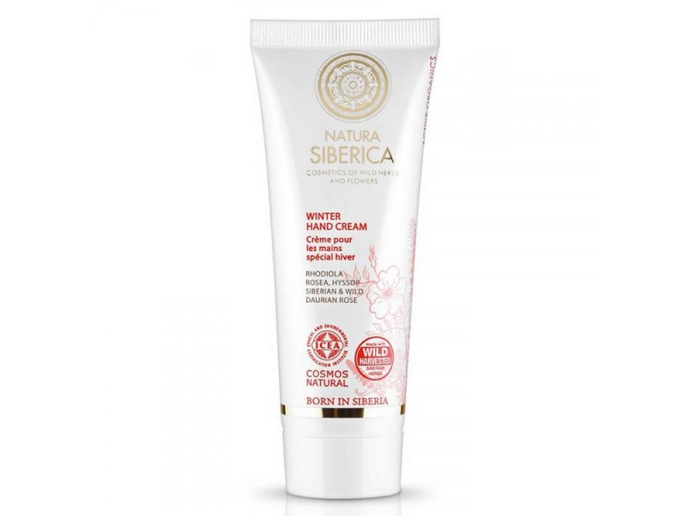 Natura Siberica Winter Hand Cream, Κρέμα Χεριών Χειμώνα, 75ml