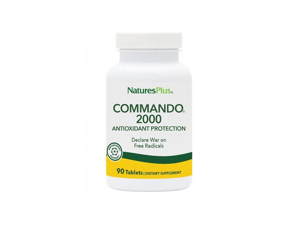 Nature's Plus Commando 2000, Πρωτοποριακή Αντιοξειδωτική Φόρμουλα, 90tabs