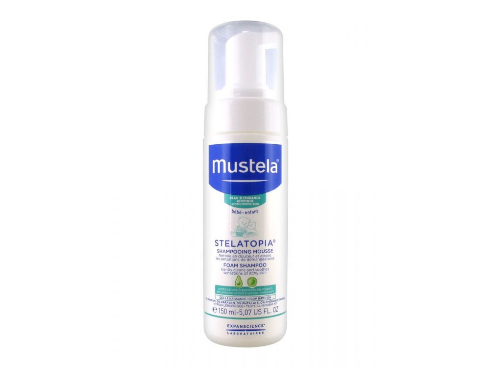 Mustela Stelatopia Foam Shampoo 150ml