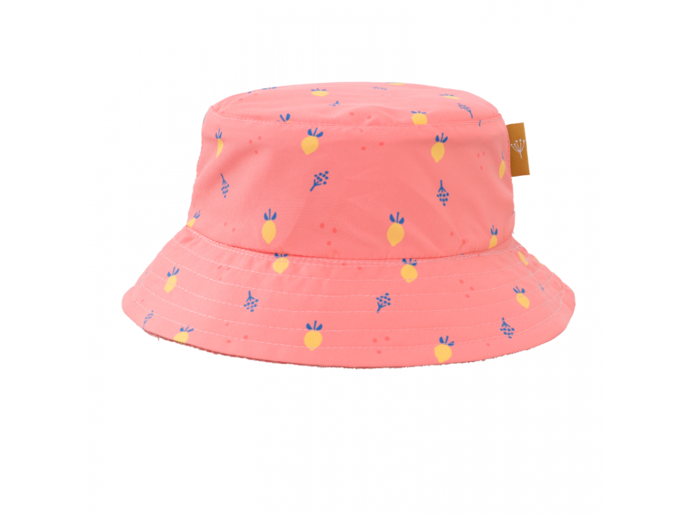 Fresk Bucket Hat, Καπέλο διπλής όψης με UVA-UVB προστασία, Summer fruit, 98/104 (3-4 ετών)