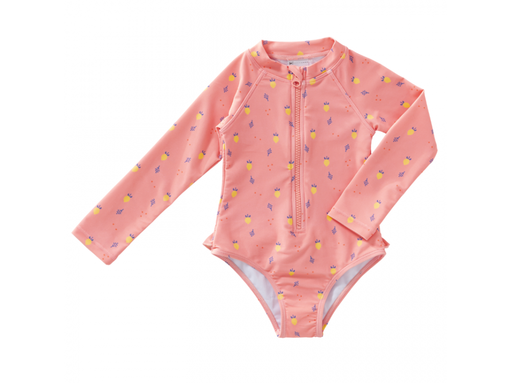 Fresk Ολόσωμο μαγιό με μανίκια και προστασία UV50 Summer Fruit 98/104, (3-4 ετών)