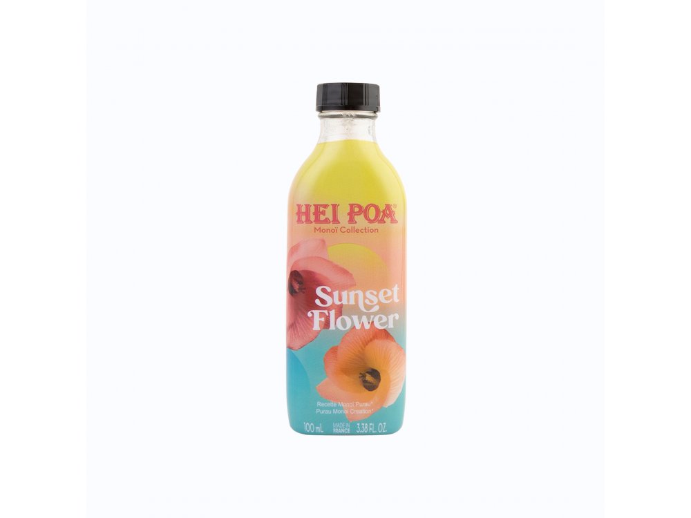 Hei Poa Pure Monoi Sunset Flower, Ενυδατικό Λάδι Σώματος Μαλλιών, 100ml