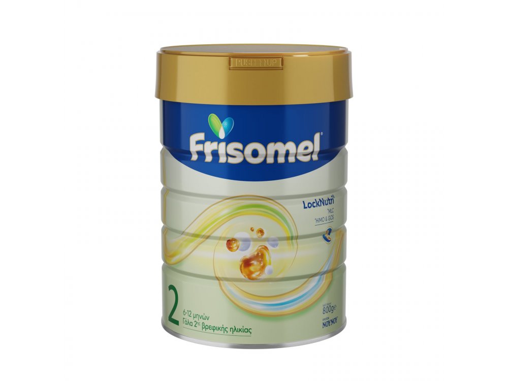Frisomel 2, Γάλα Σε Σκόνη 2ης Βρεφικής Ηλικίας Από Τον 6ο Μέχρι Τον 12ο Μήνα, 800gr
