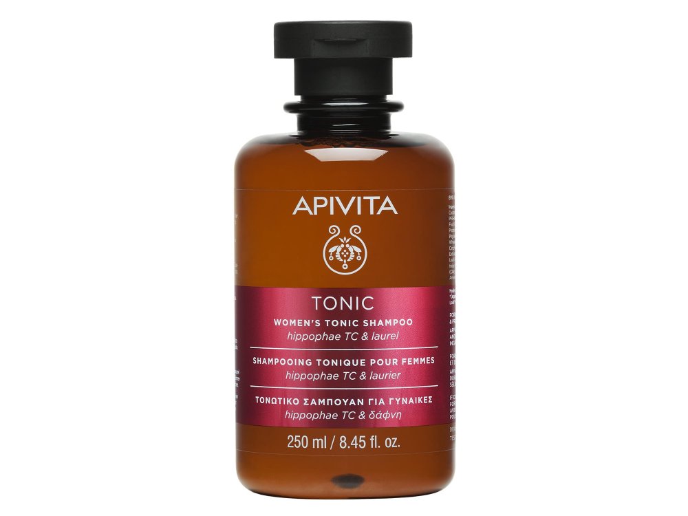 Apivita Women's Tonic Σαμπουάν Κατα της Τριχόπτωσης Hippophae TC & δάφνη 250ml