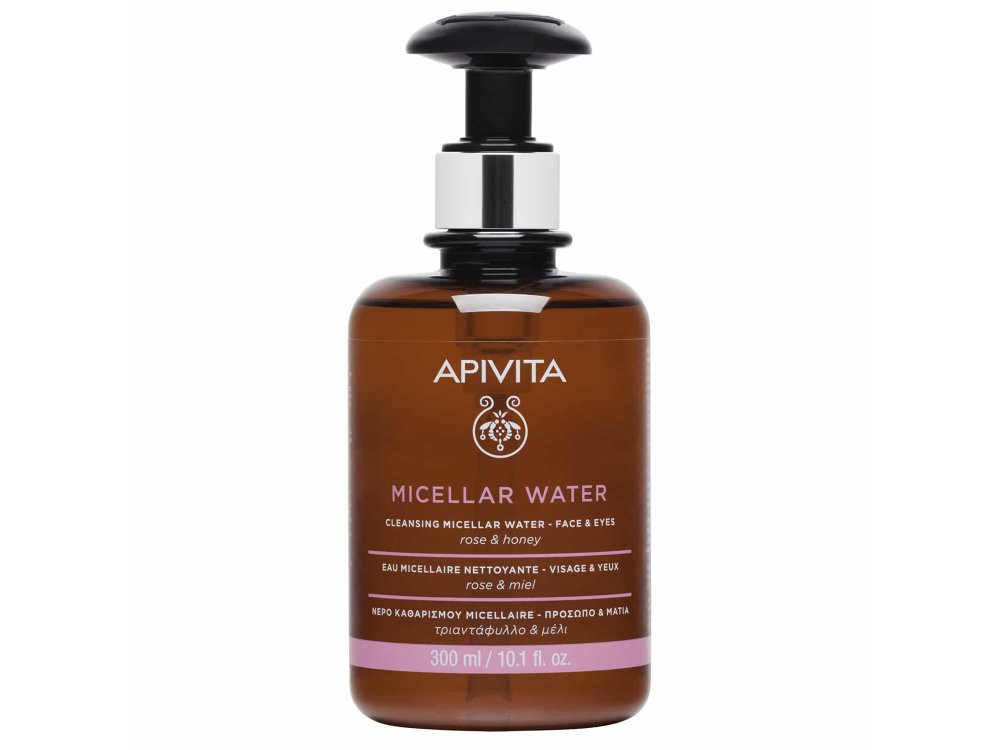 Apivita Cleansing Micellar Water Νερό Καθαρισμού Micellar για Πρόσωπο & Μάτια, 300ml