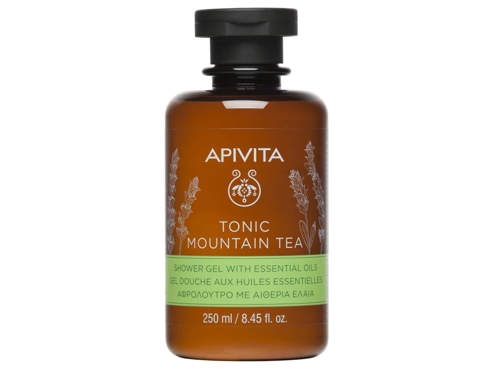 Apivita Αφρόλουτρο Tonic Mountain Tea 250ml