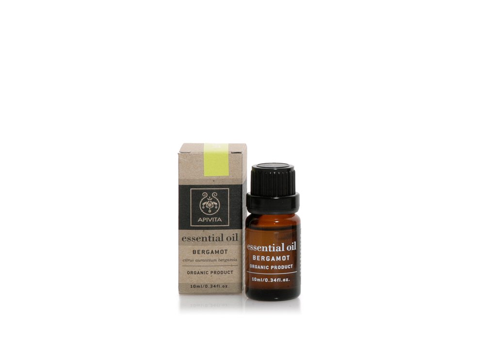 Apivita Essential Oil Bergamot Αιθέριο έλαιο Περγαμόντο, 10ml