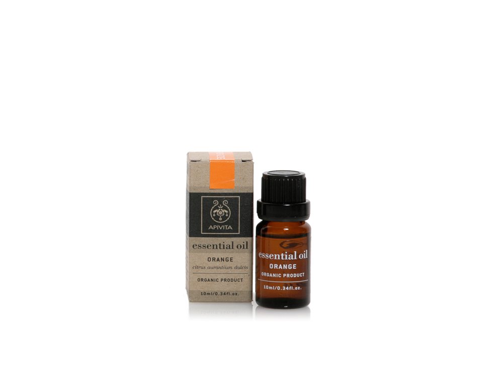 Apivita Essential Oil Orange Αιθέριο Έλαιο Πορτοκάλι,10ml