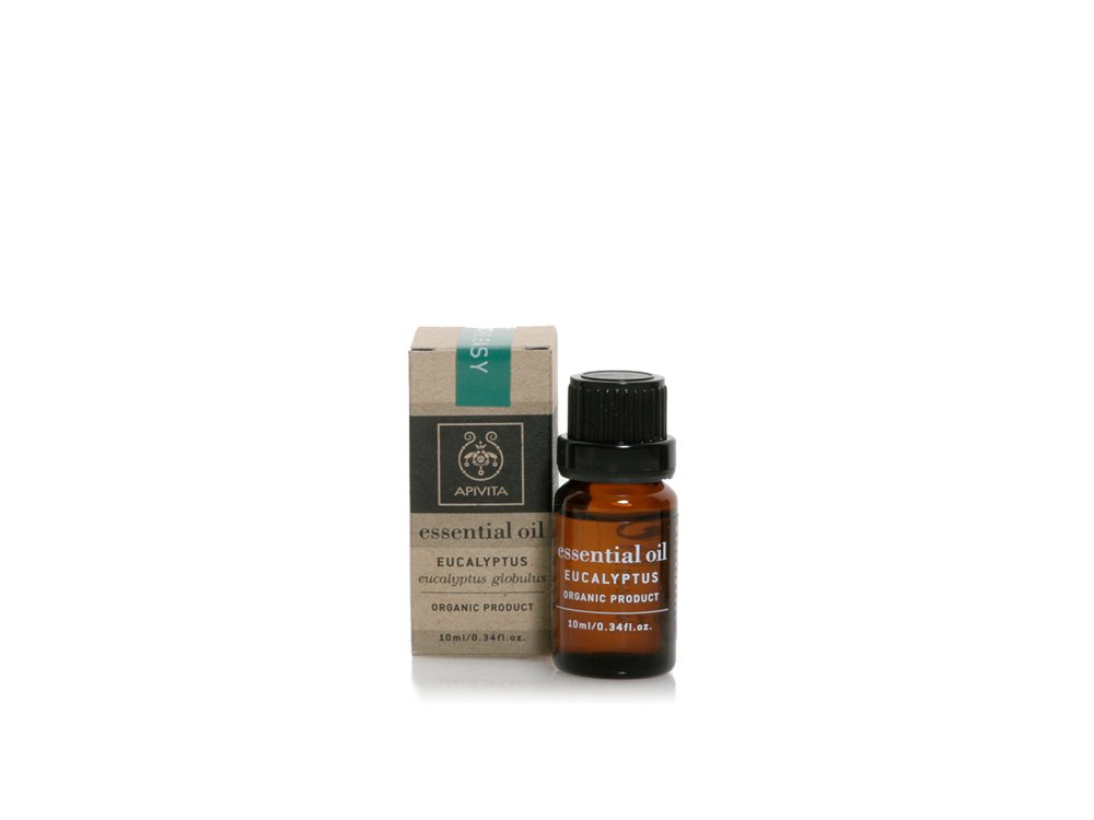 Apivita Essential Oil Eucalyptus Αιθέριο Έλαιο Ευκάλυπτος,10ml
