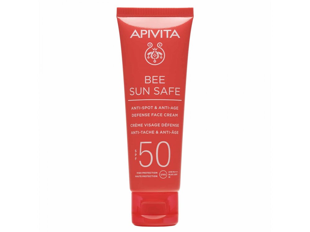 Apivita Bee Sun Safe Κρεμα Προσώπου Κατά των Πανάδων & των Ρυτίδων SPF50, 50ml