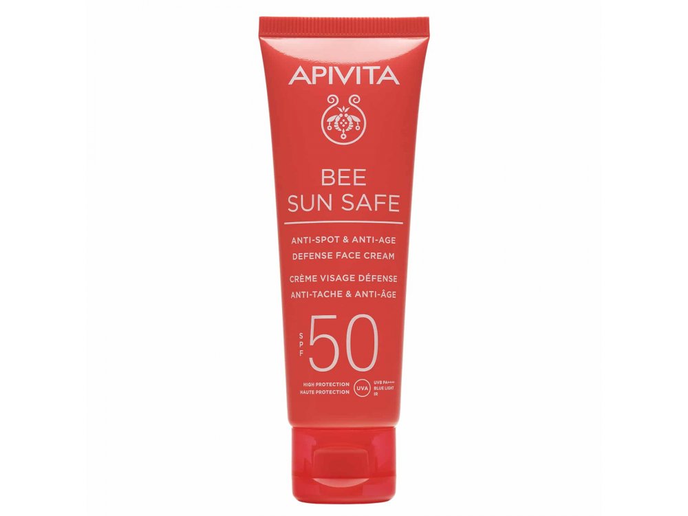 Apivita Bee Sun Safe Κρεμα Προσώπου Κατά των Πανάδων & των Ρυτίδων SPF50, 50ml