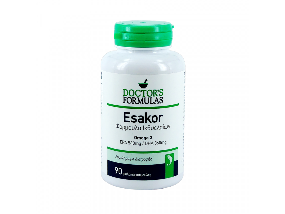 Doctor's Formulas Esakor - Φόρμουλα Ιχθυελαίων90 tabs