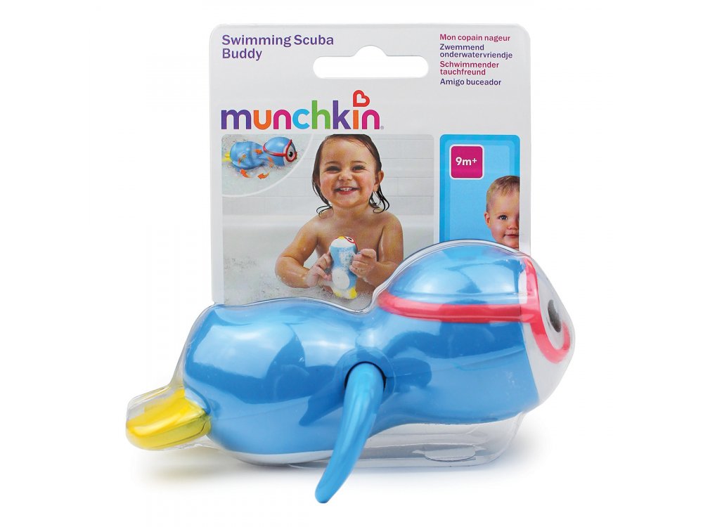 Munchkin Παιχνίδι Μπάνιου Πιγκουίνος, Scyba Buddy 9m+