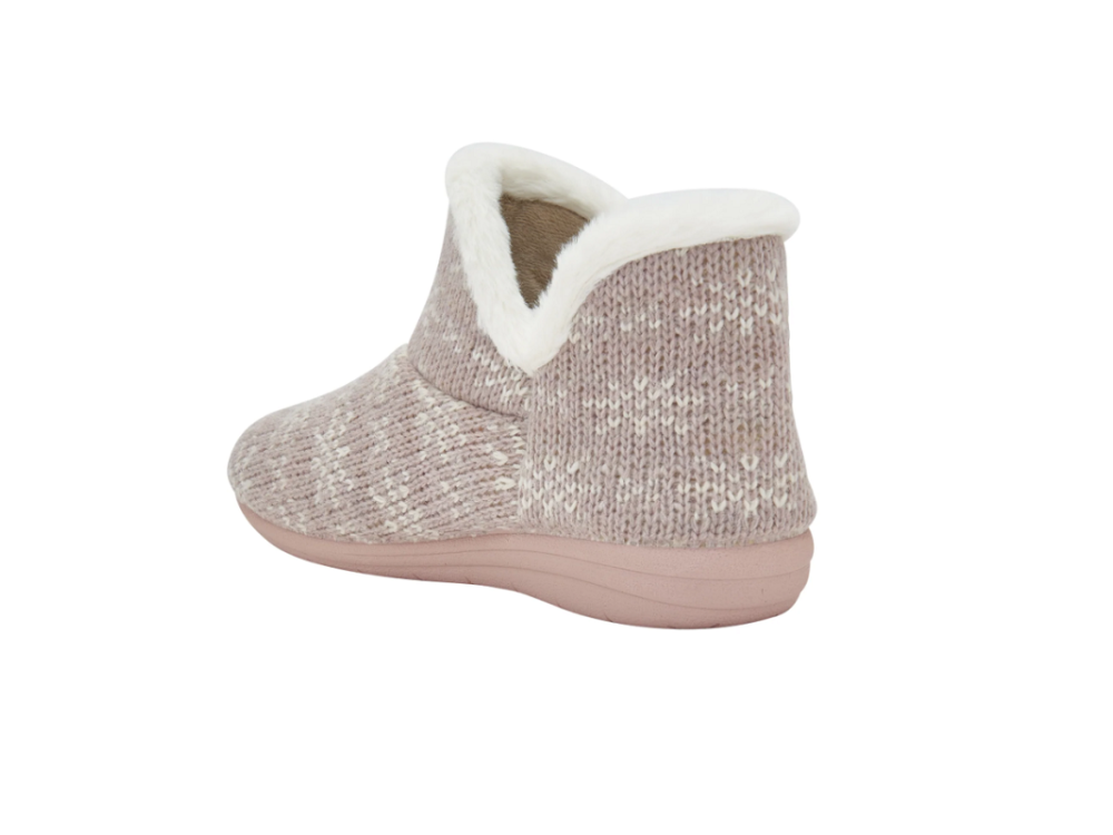 Scholl Creamy Bootie Dusty Pink Ανατομικές Παντόφλες Ροζ Χρώμα, No38