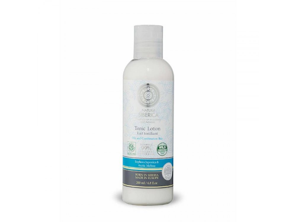 Natura Siberica Tonic Lotion, Τονωτικό Γαλάκτωμα Προσώπου, Λιπαρό και Μικτό Δέρμα, 200ml