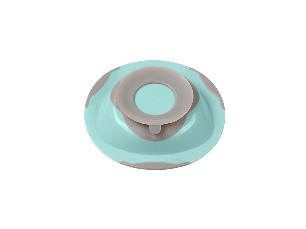 BabyOno Suction Plate, Πιατάκι με βεντούζα, Πράσινο