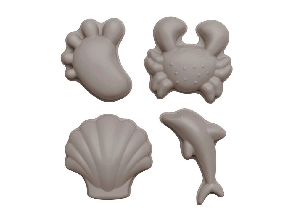 Scrunch Moulds, Kαλούπια Σιλικόνης, Grey, 4τμχ