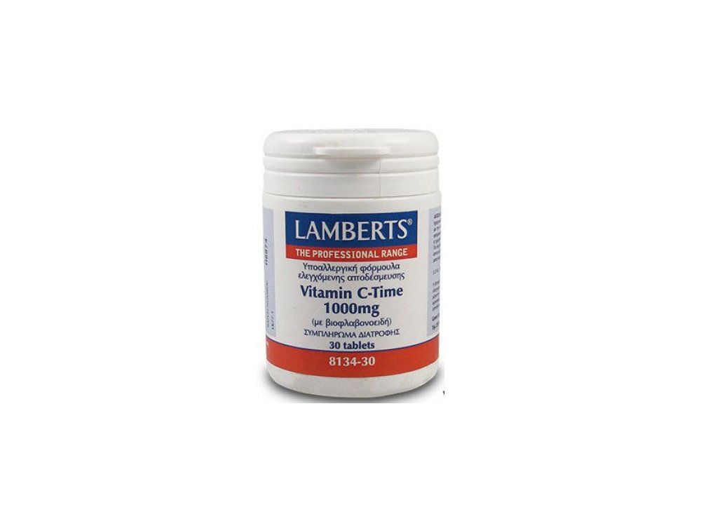Lamberts Vitamin C Time Release 1000mg 30tabs