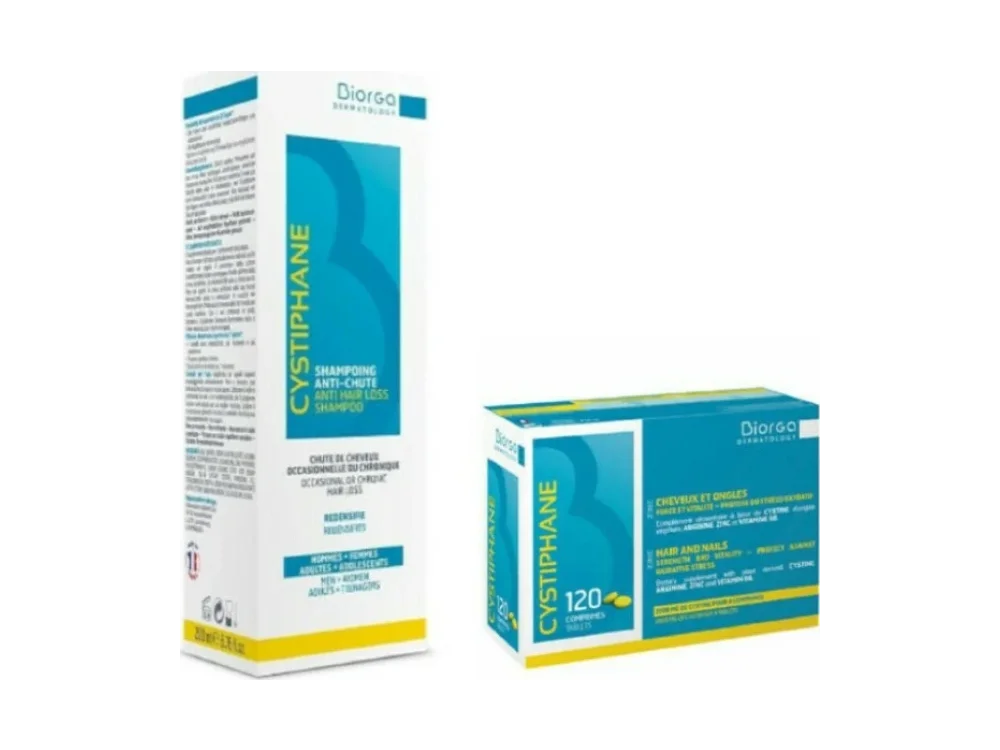 Bailleul Promo Pack με Cystiphane Fort Συμπλήρωμα Διατροφής Λάμψης & Ομορφιάς για Μαλλιά & Νύχια, 120tabs & Cystiphane+ Shampoo Σαμπουάν Κατά της Τριχόπτωσης, 200ml
