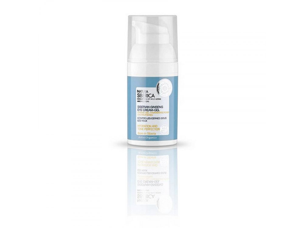 Natura Siberica Siberian Ginseng Eye Cream-Gel, Ενυδατική Αντιρυτιδική Συσφικτική κρέμα-gel Ματιών, 30ml