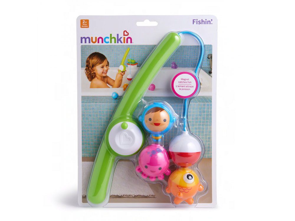 Munchkin Παιχνίδι Μπάνιου Kαλάμι Ψαρέματος, Gone Fishin 24m+, 1τμχ